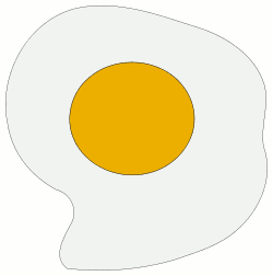 Sunnyside up egg